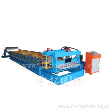 Arc Bias Glazed Tile Roll Forming Machine